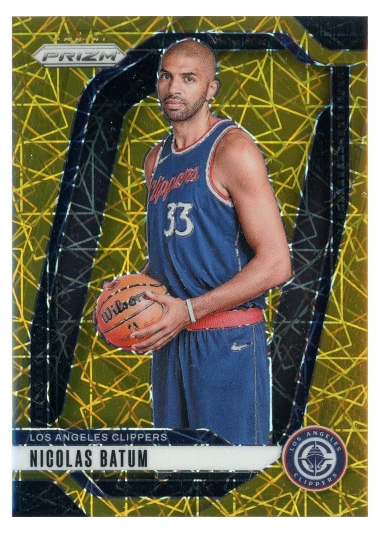 2024-25 Panini Prizm Base Set Nicolas Batum Gold #177 card