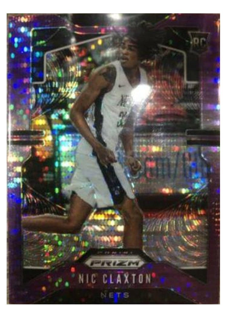 2019-20 Panini Prizm Base Set Nicolas Claxton #292 card