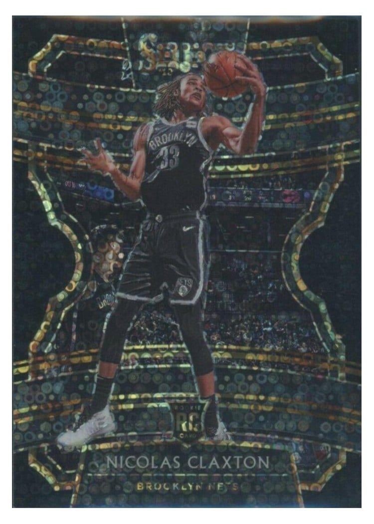 2019-20 Panini Select Base Set Nicolas Claxton #59 card