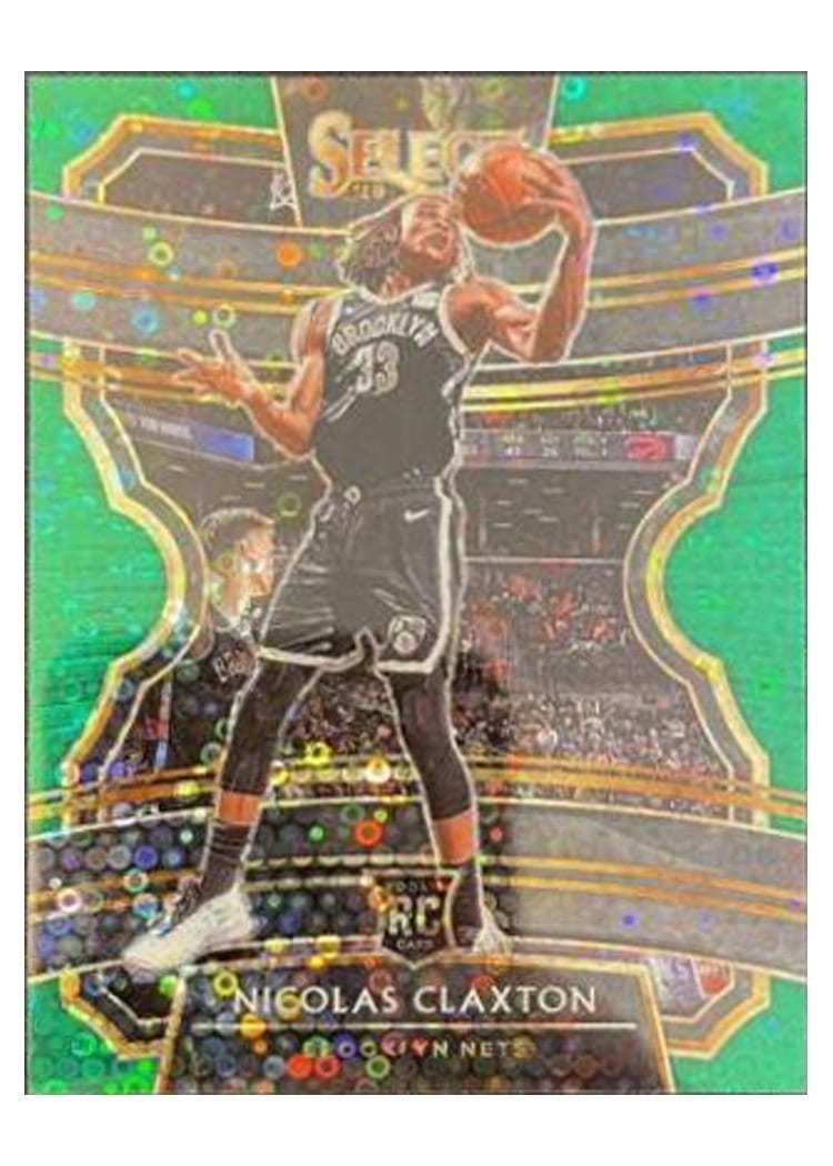2019-20 Panini Select Base Set Nicolas Claxton #59 card