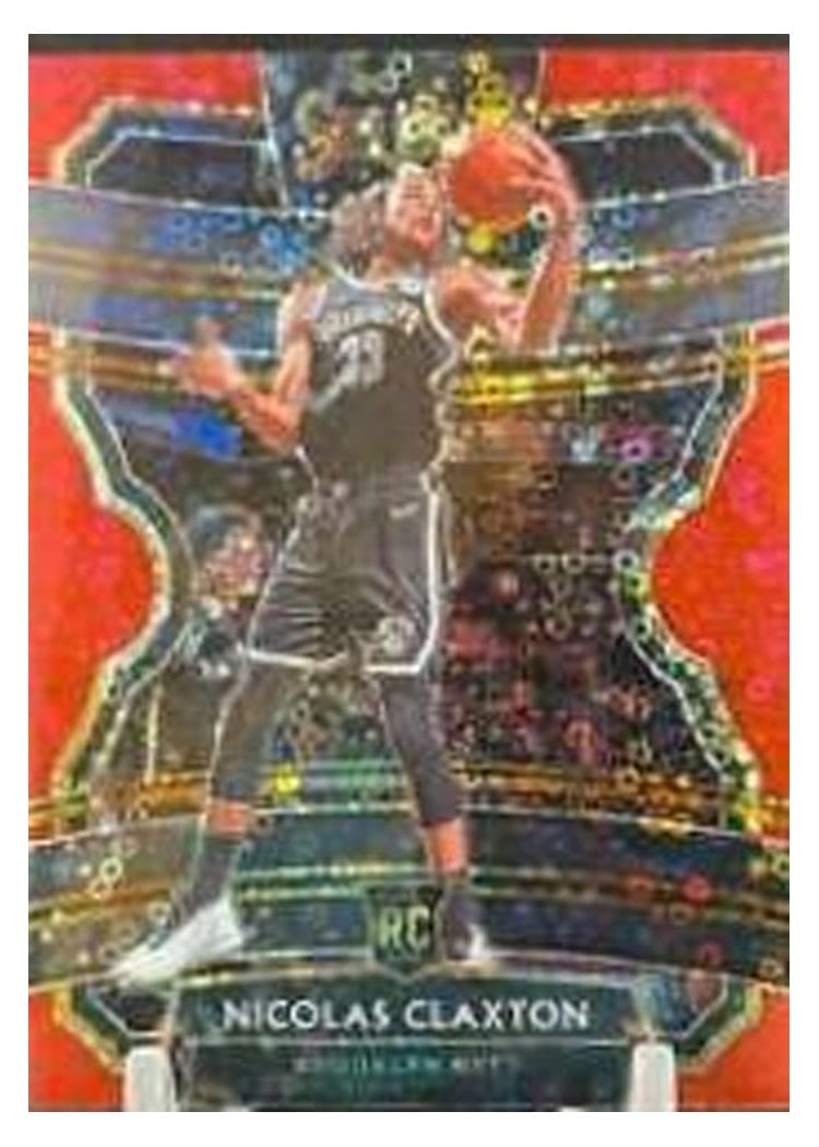 2019-20 Panini Select Base Set Nicolas Claxton #59 card