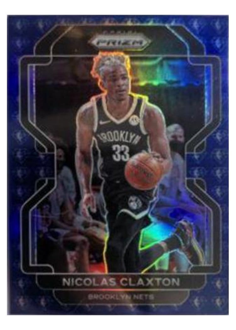 2021-22 Panini Prizm Base Set Nicolas Claxton #38 card