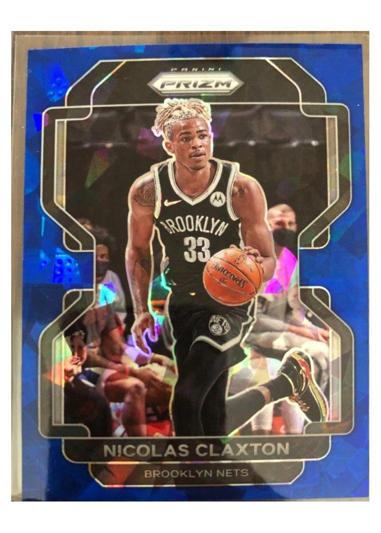 2021-22 Panini Prizm Base Set Nicolas Claxton #38 card