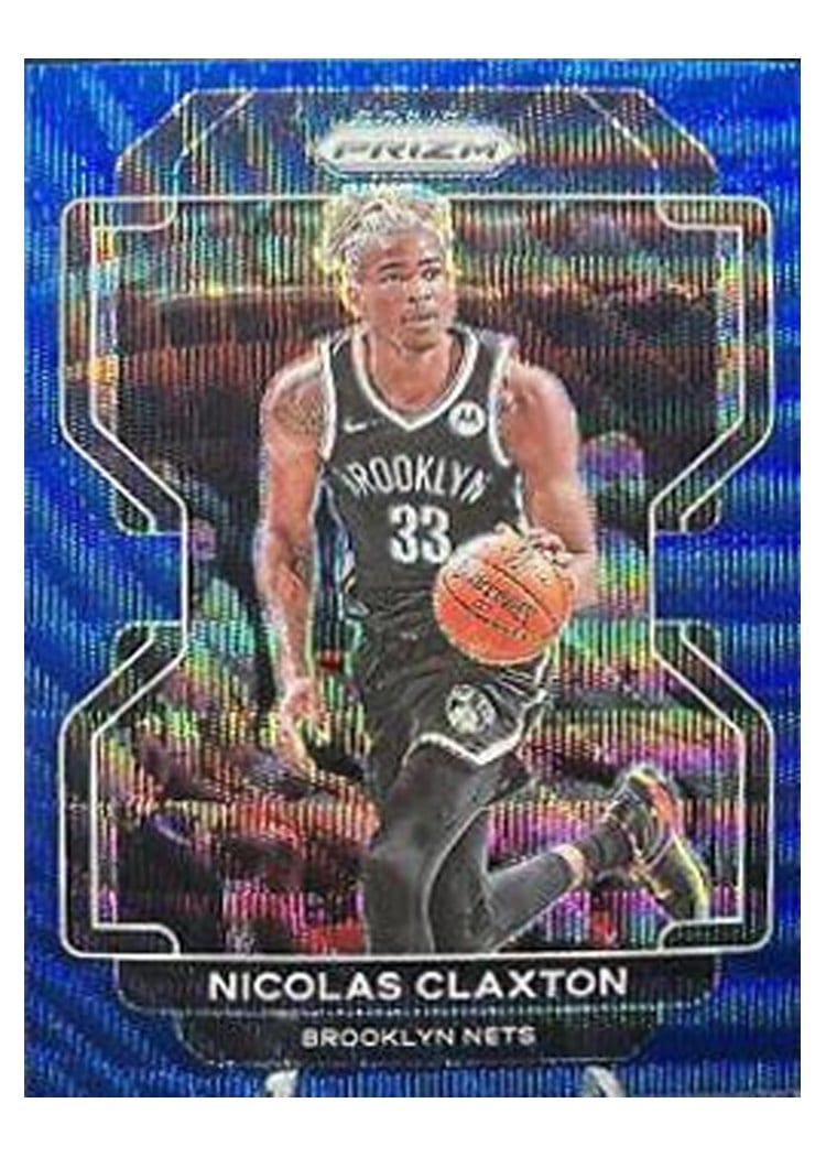 2021-22 Panini Prizm Base Set Nicolas Claxton #38 card