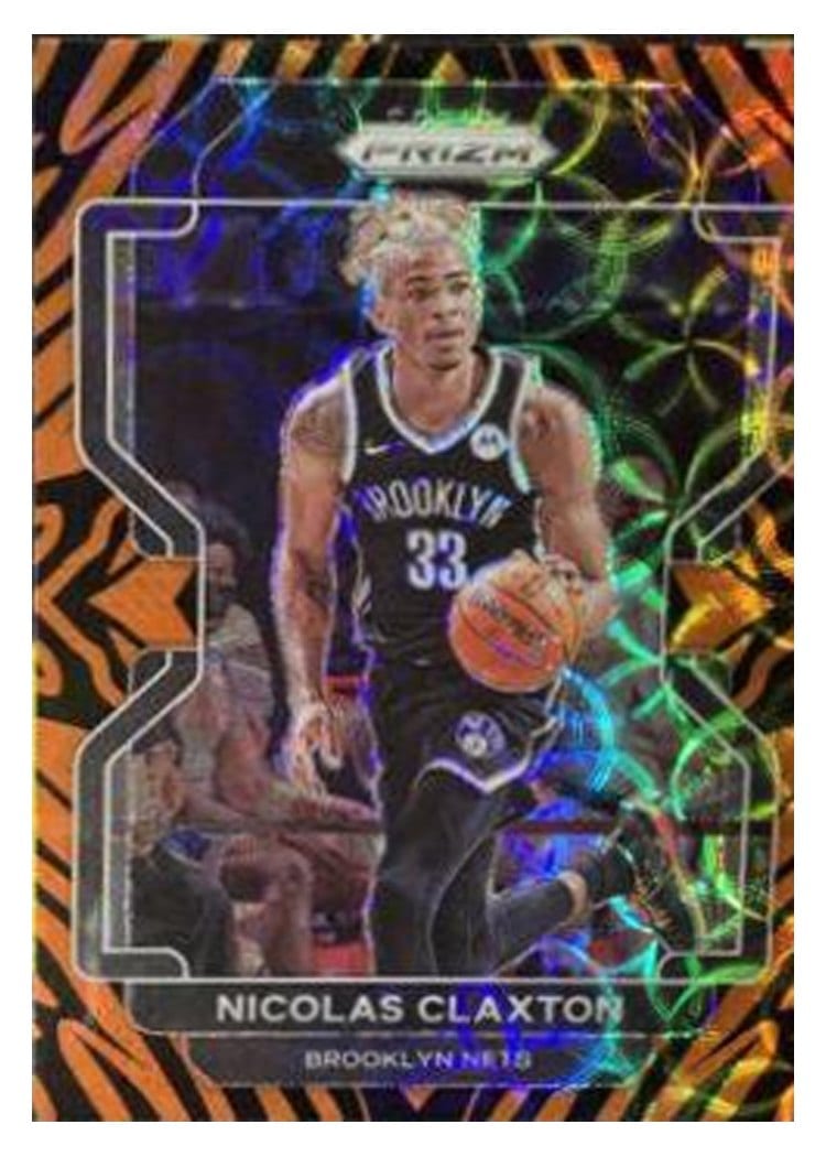 2021-22 Panini Prizm Base Set Nicolas Claxton #38 card