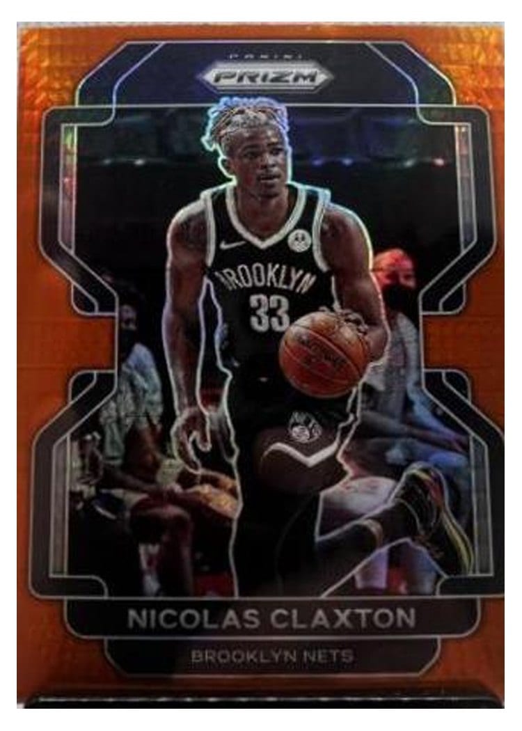 2021-22 Panini Prizm Base Set Nicolas Claxton #38 card