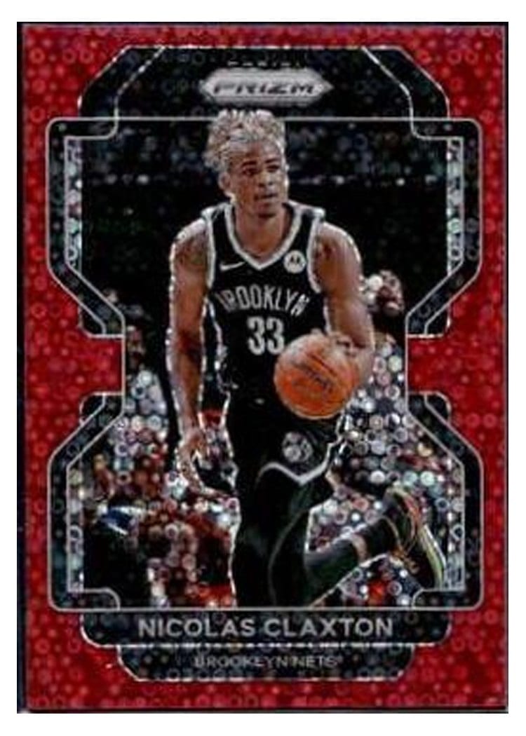 2021-22 Panini Prizm Base Set Nicolas Claxton #38 card
