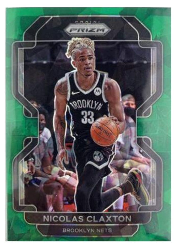 2021-22 Panini Prizm Base Set Nicolas Claxton #38 card