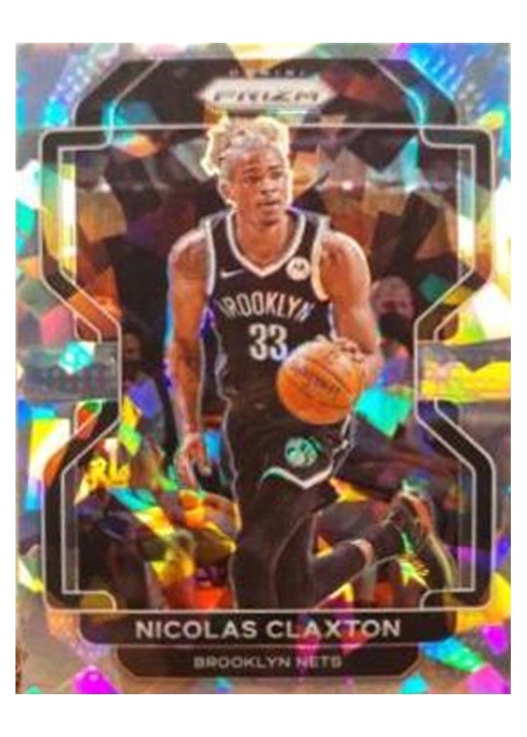 2021-22 Panini Prizm Base Set Nicolas Claxton #38 card