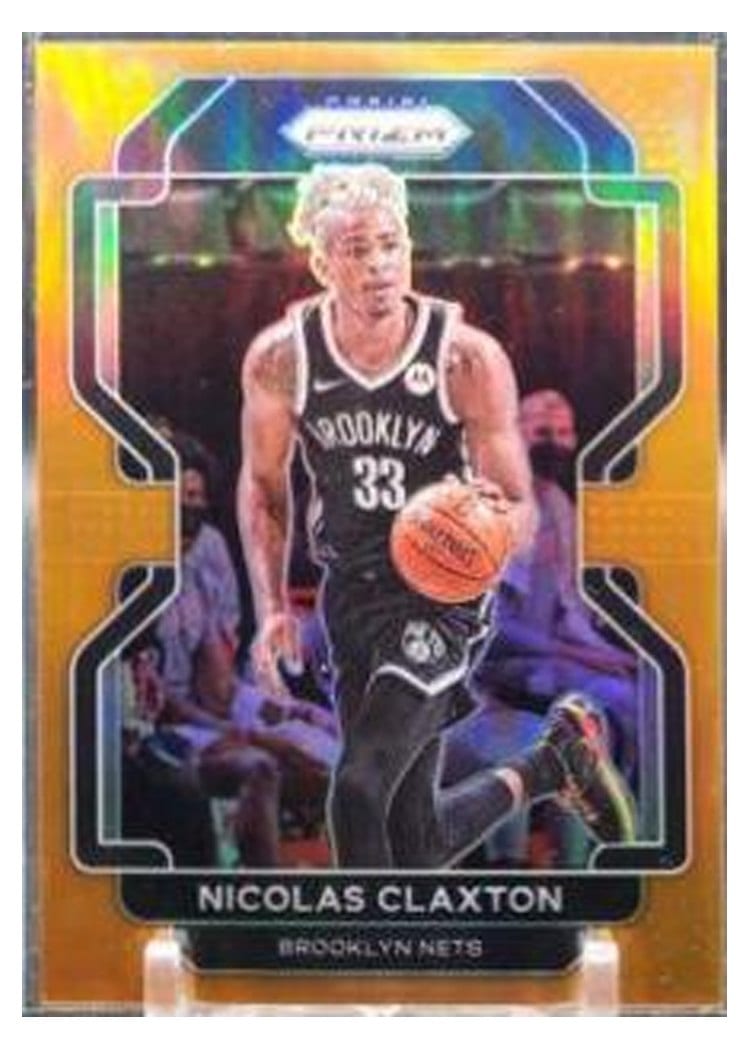2021-22 Panini Prizm Base Set Nicolas Claxton #38 card