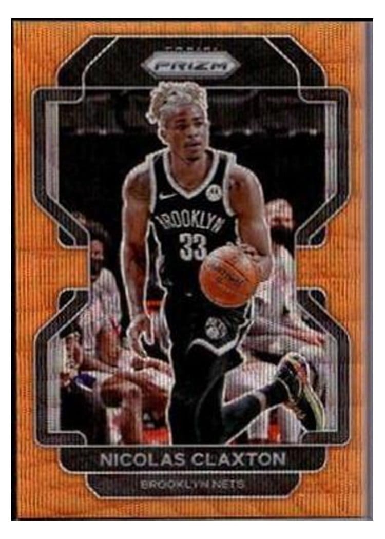 2021-22 Panini Prizm Base Set Nicolas Claxton #38 card