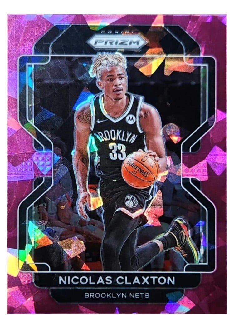 2021-22 Panini Prizm Base Set Nicolas Claxton #38 card