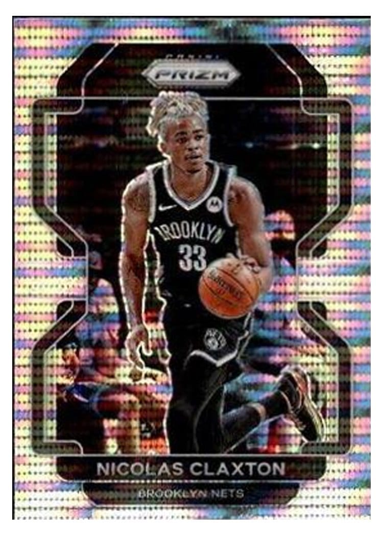 2021-22 Panini Prizm Base Set Nicolas Claxton #38 card