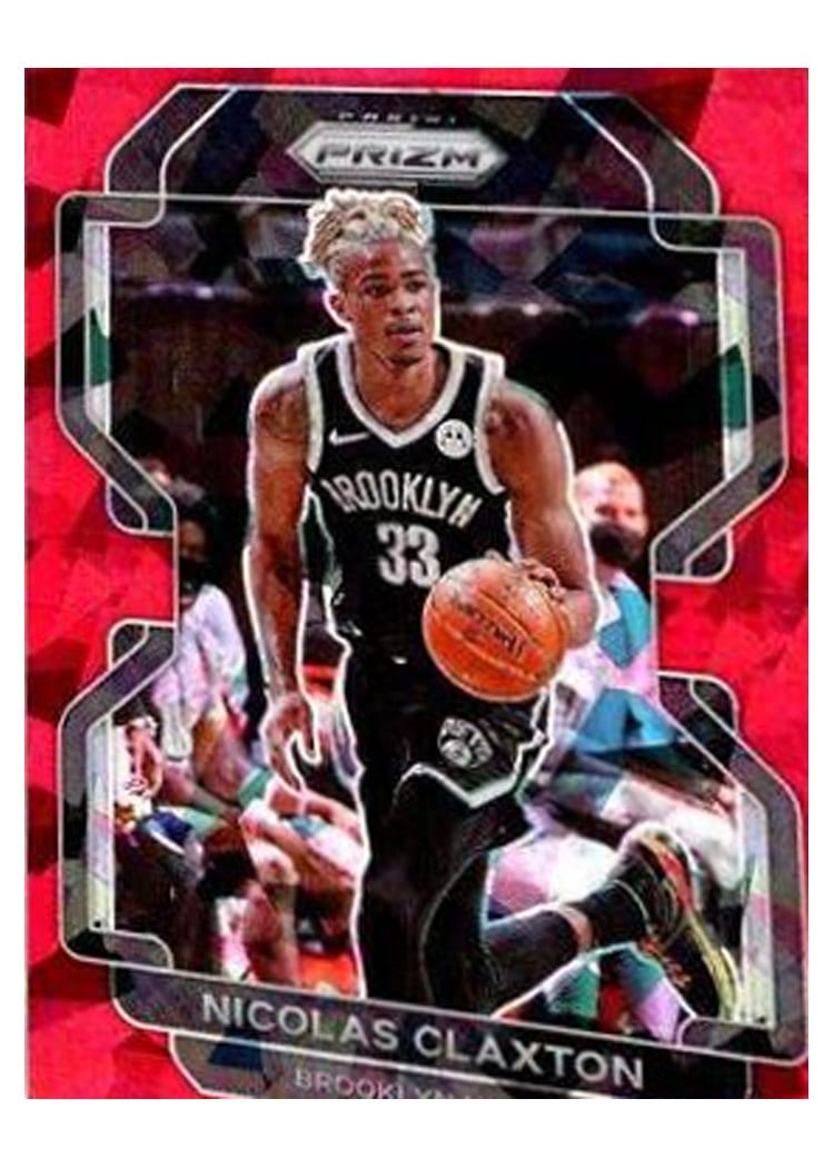 2021-22 Panini Prizm Base Set Nicolas Claxton #38 card