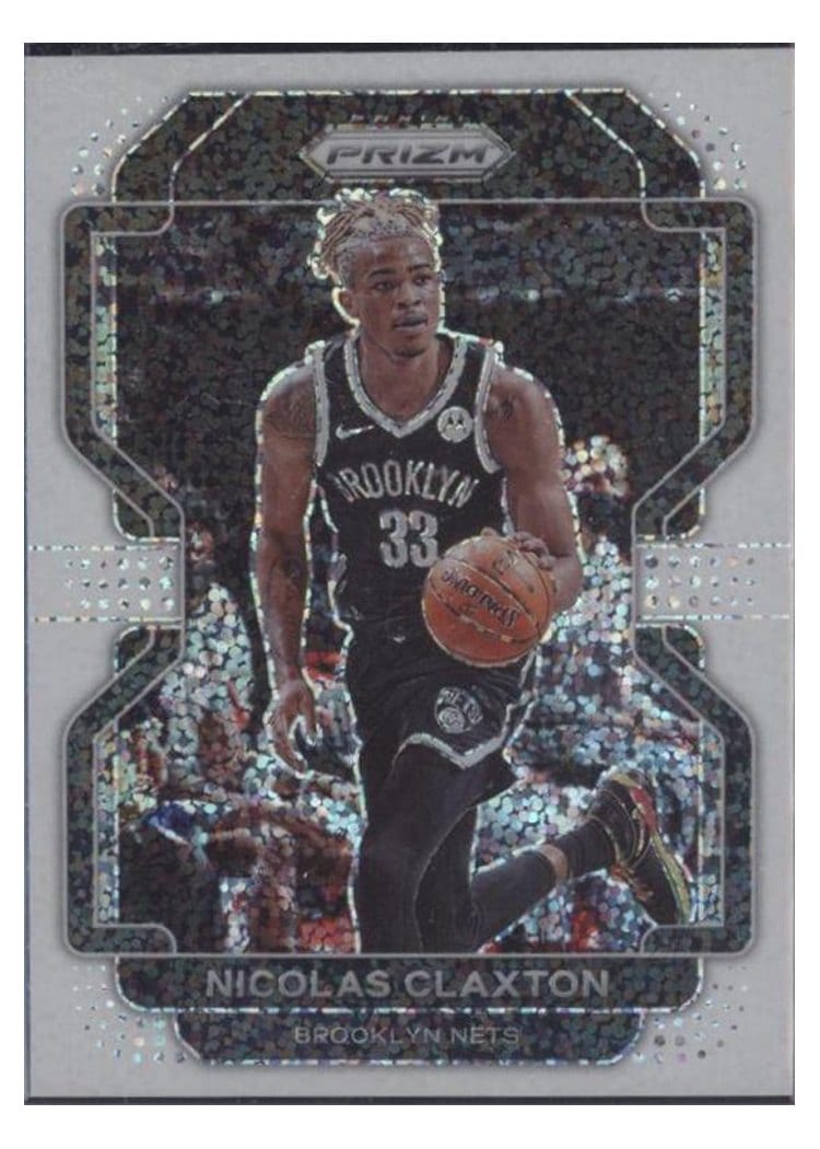 2021-22 Panini Prizm Base Set Nicolas Claxton #38 card