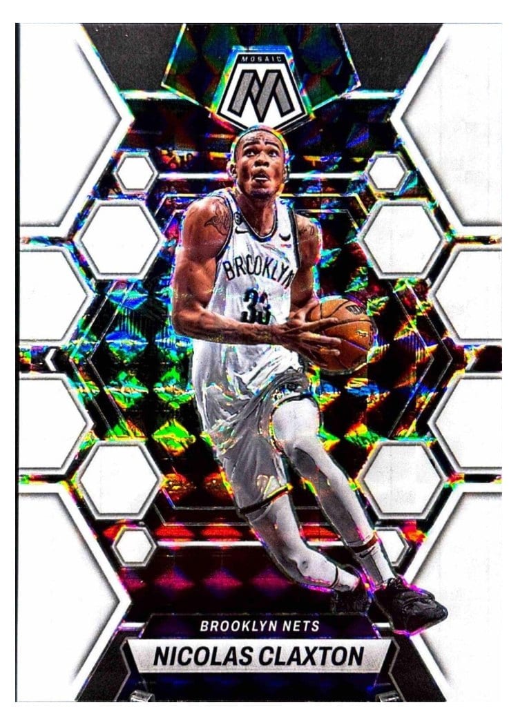 2022-23 Panini Mosaic Base Set Nicolas Claxton #47 card