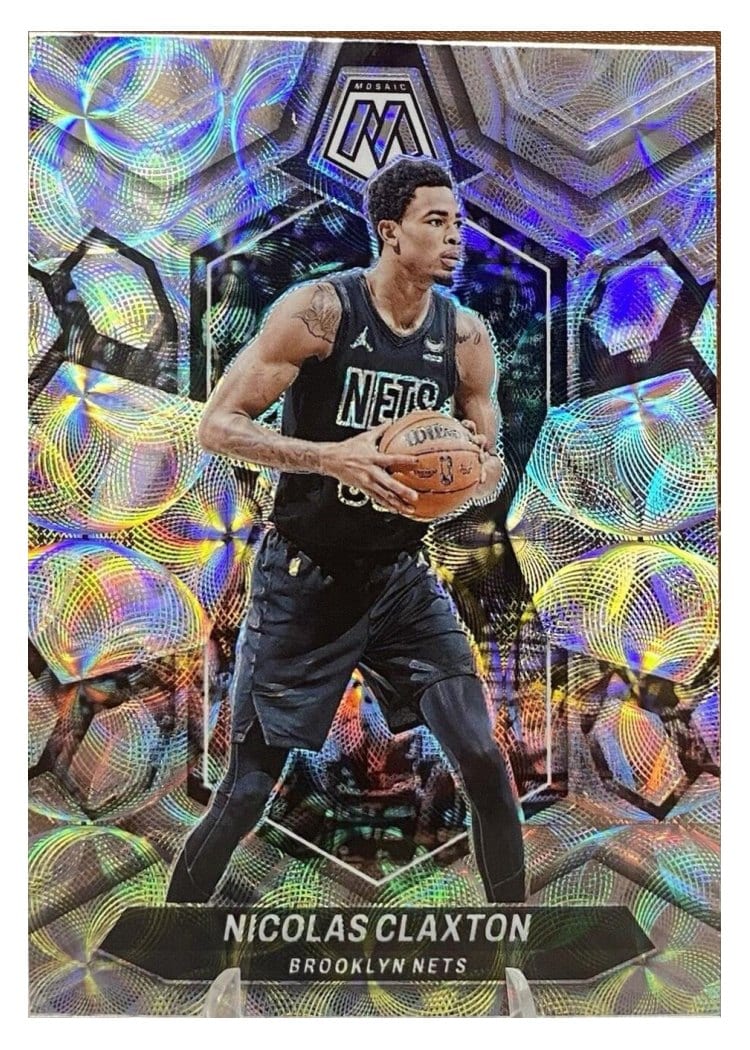 2023-24 Panini Mosaic Base Set Nicolas Claxton #179 card