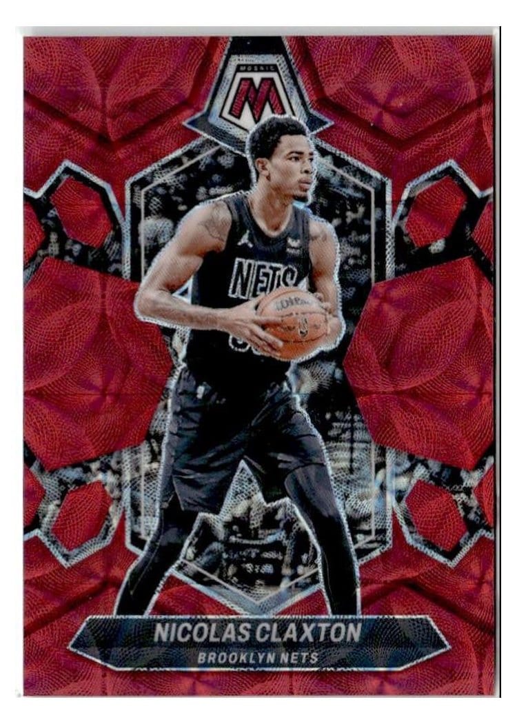 2023-24 Panini Mosaic Base Set Nicolas Claxton #179 card
