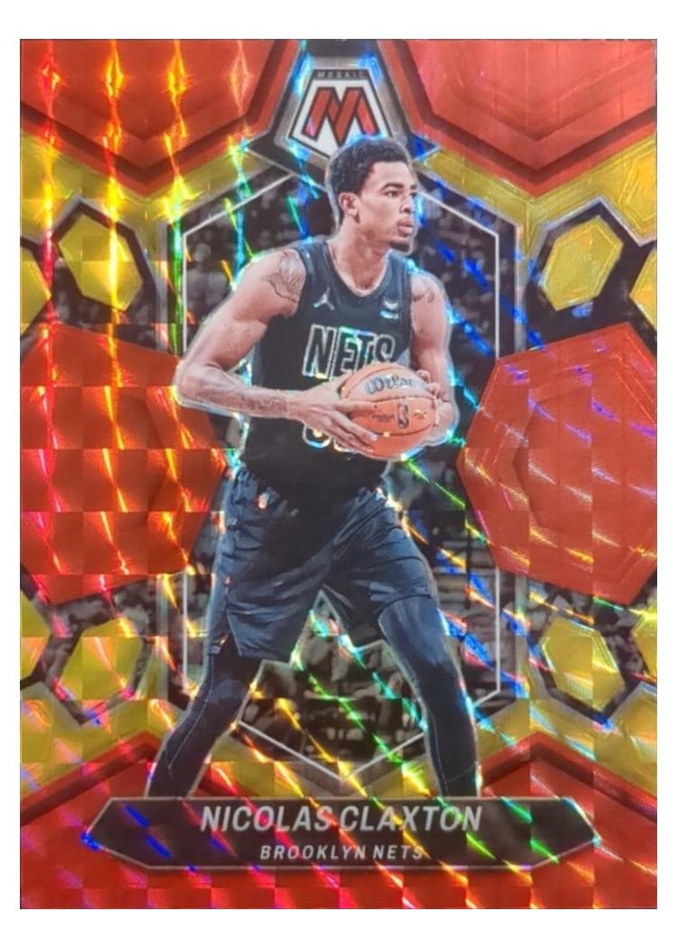 2023-24 Panini Mosaic Base Set Nicolas Claxton #179 card