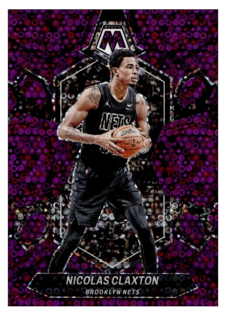 2023-24 Panini Mosaic Base Set Nicolas Claxton #179 card