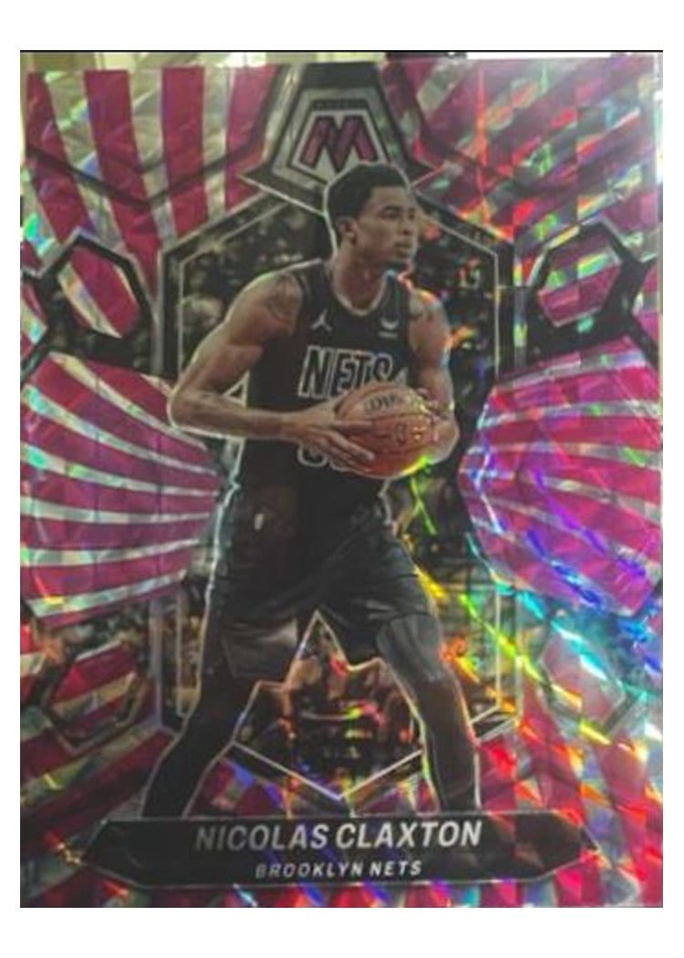 2023-24 Panini Mosaic Base Set Nicolas Claxton #179 card