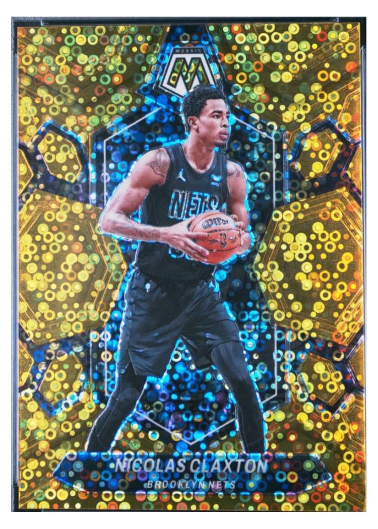 2023-24 Panini Mosaic Base Set Nicolas Claxton #179 card