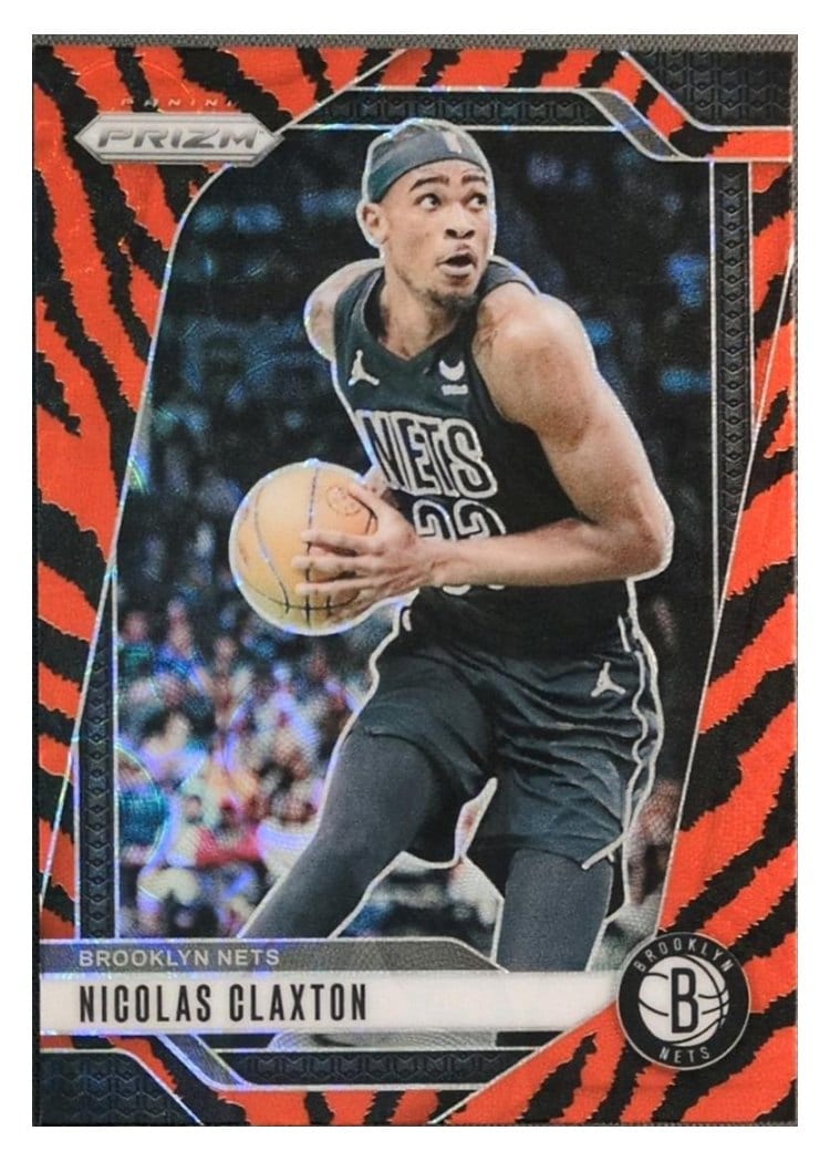 2024-25 Panini Prizm Base Set Nicolas Claxton #38 card