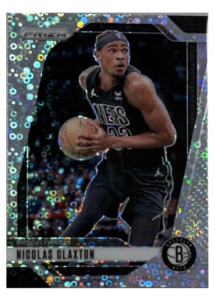 2024-25 Panini Prizm Base Set Nicolas Claxton #38 card