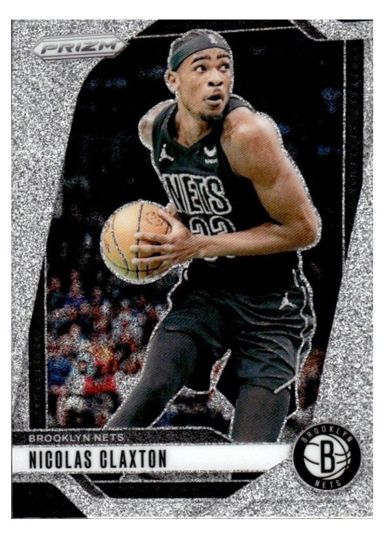 2024-25 Panini Prizm Base Set Nicolas Claxton #38 card
