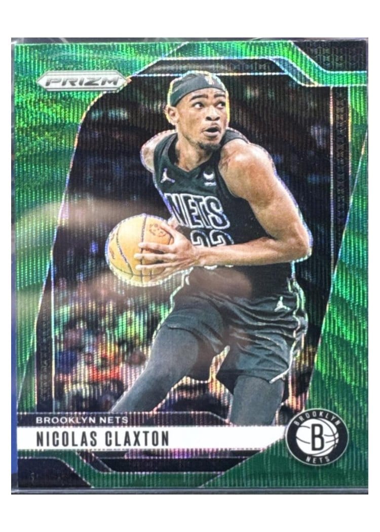 2024-25 Panini Prizm Base Set Nicolas Claxton #38 card