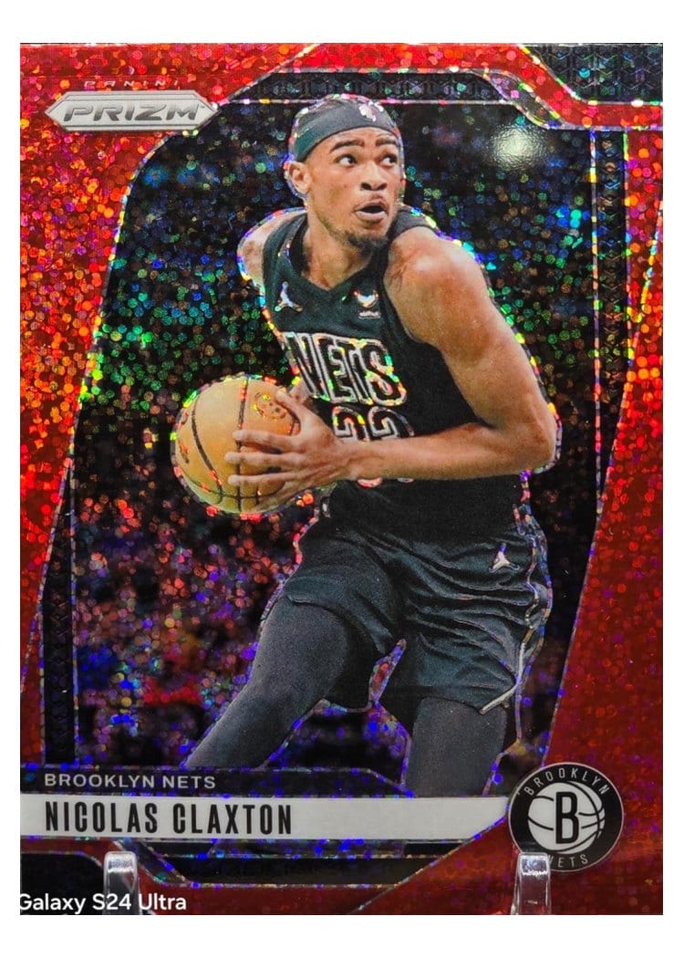 2024-25 Panini Prizm Base Set Nicolas Claxton #38 card
