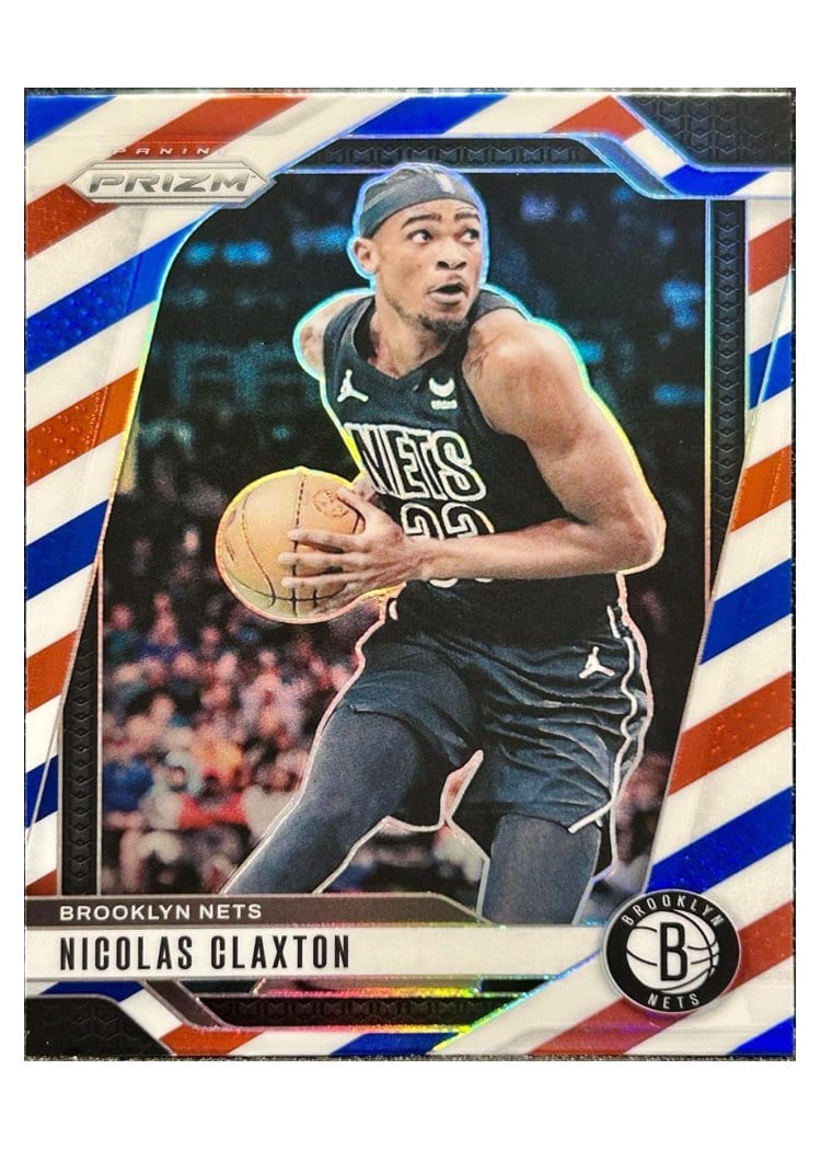 2024-25 Panini Prizm Base Set Nicolas Claxton #38 card