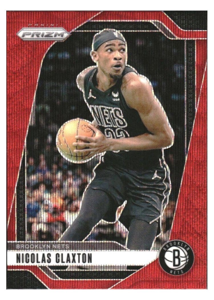 2024-25 Panini Prizm Base Set Nicolas Claxton #38 card
