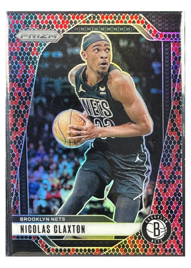 2024-25 Panini Prizm Base Set Nicolas Claxton #38 card