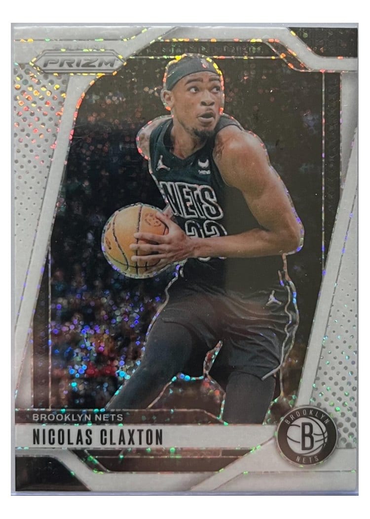 2024-25 Panini Prizm Base Set Nicolas Claxton #38 card