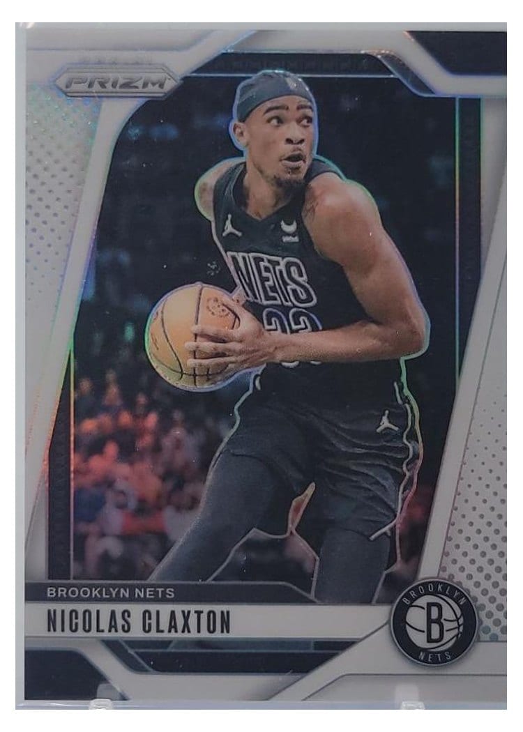 2024-25 Panini Prizm Base Set Nicolas Claxton #38 card