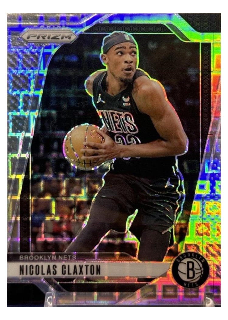 2024-25 Panini Prizm Base Set Nicolas Claxton #38 card