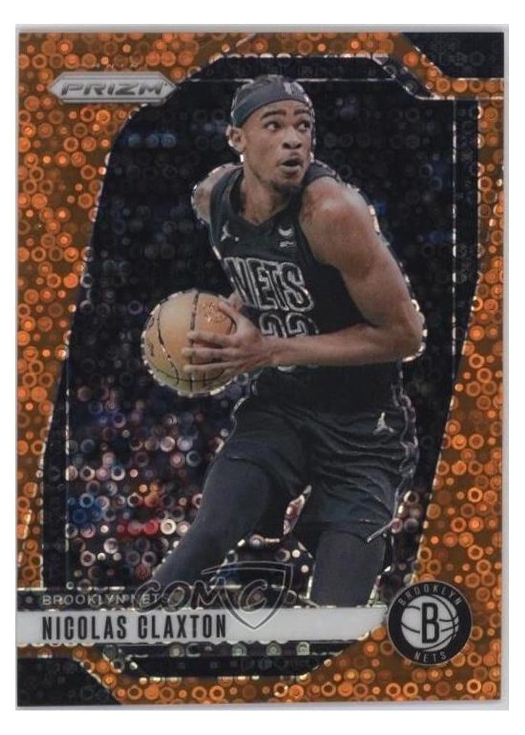 2024-25 Panini Prizm Base Set Nicolas Claxton #38 card