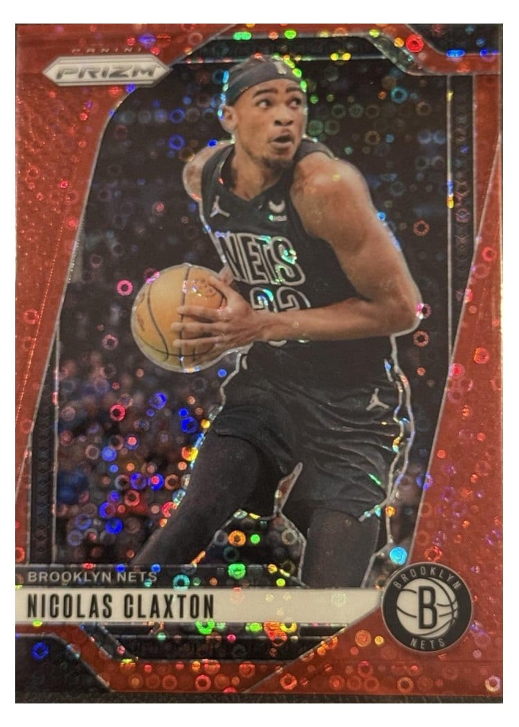 2024-25 Panini Prizm Base Set Nicolas Claxton #38 card