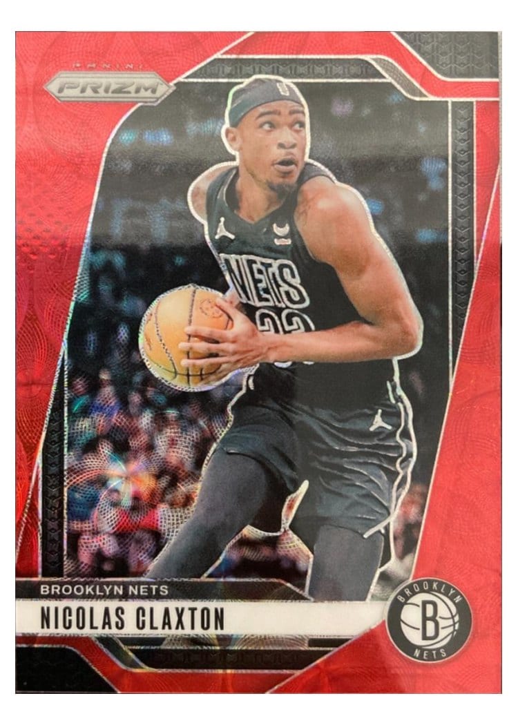 2024-25 Panini Prizm Base Set Nicolas Claxton #38 card