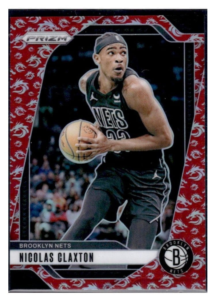 2024-25 Panini Prizm Base Set Nicolas Claxton #38 card