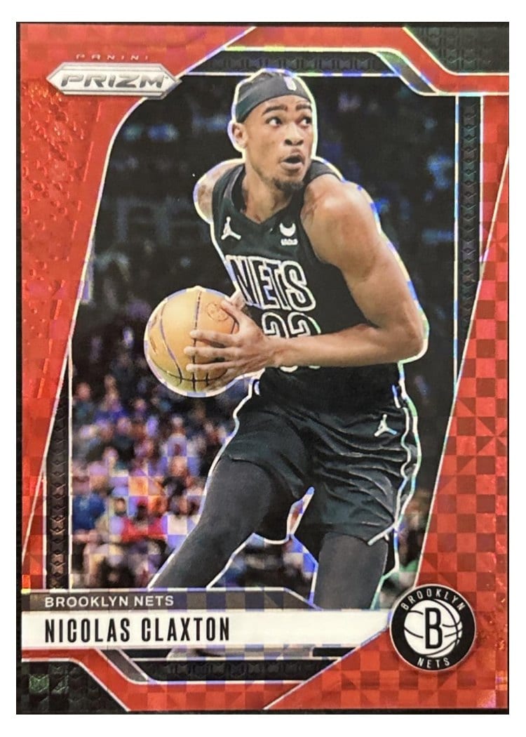 2024-25 Panini Prizm Base Set Nicolas Claxton #38 card