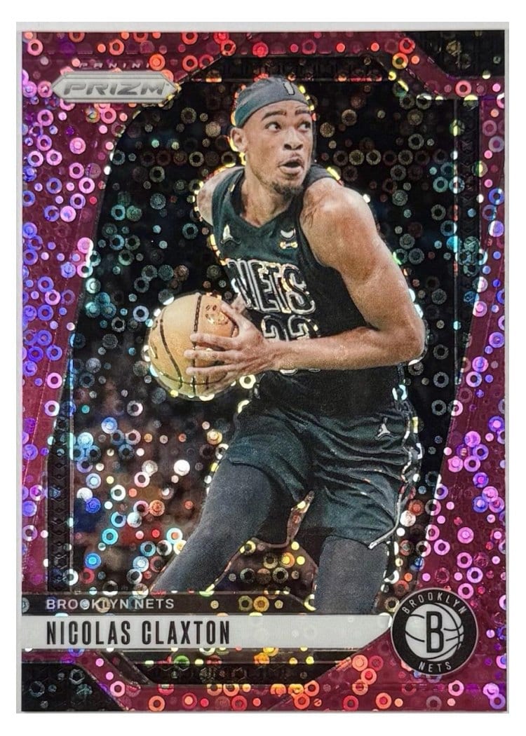 2024-25 Panini Prizm Base Set Nicolas Claxton #38 card