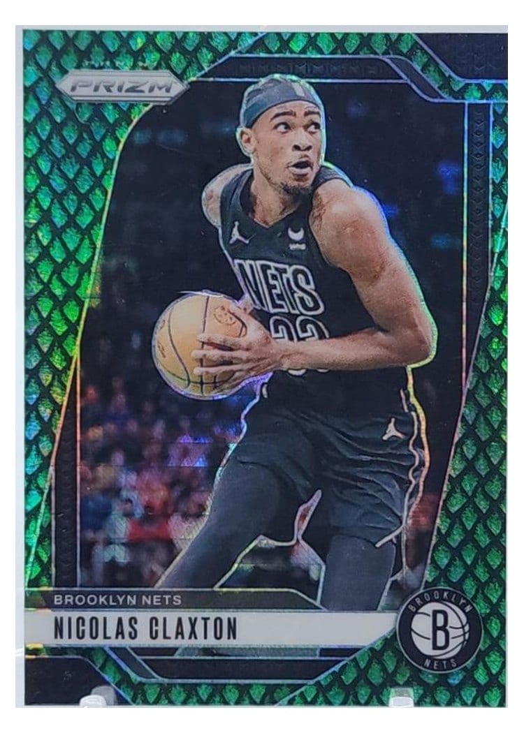 2024-25 Panini Prizm Base Set Nicolas Claxton #38 card