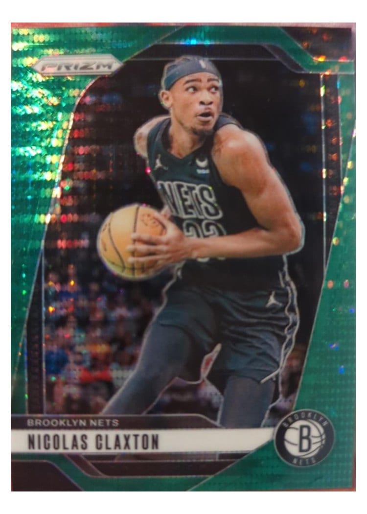 2024-25 Panini Prizm Base Set Nicolas Claxton #38 card