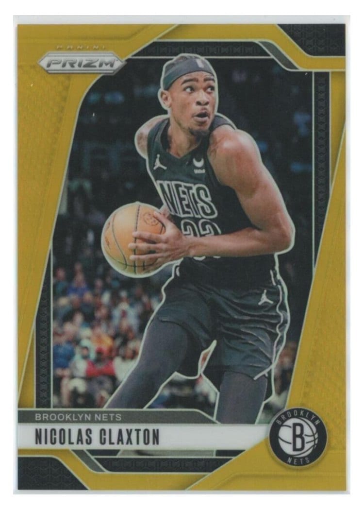 2024-25 Panini Prizm Base Set Nicolas Claxton #38 card