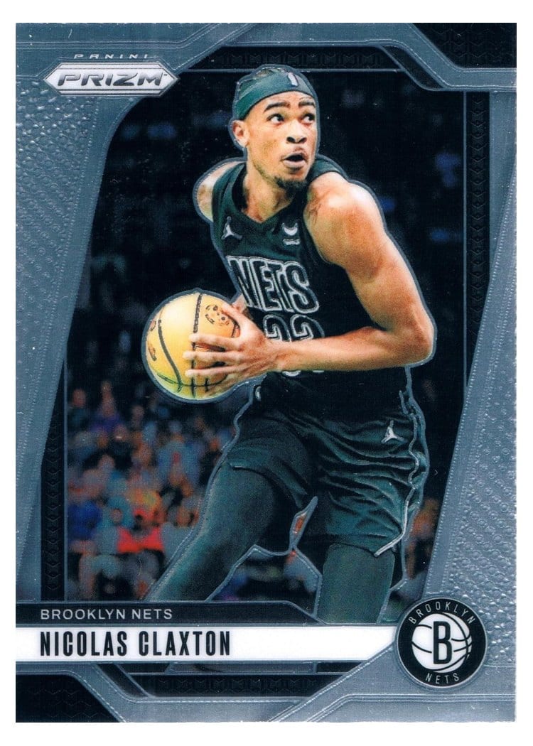 2024-25 Panini Prizm Base Set Nicolas Claxton #38 card