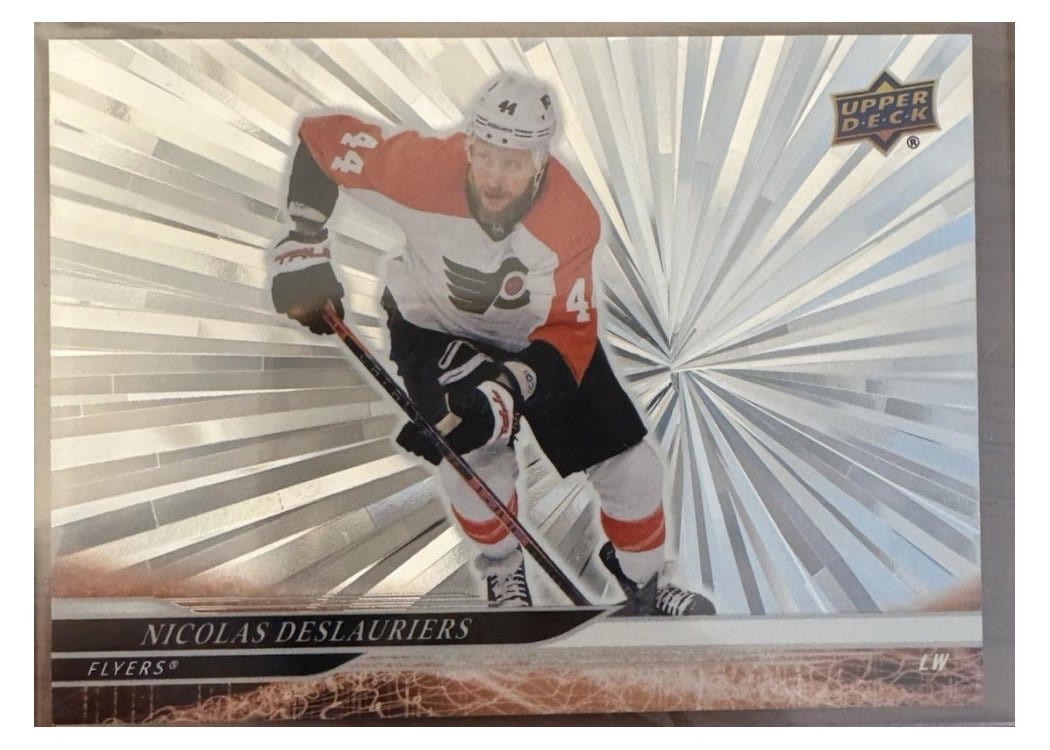 2024-25 Upper Deck Base Set Nicolas Deslauriers #596 card