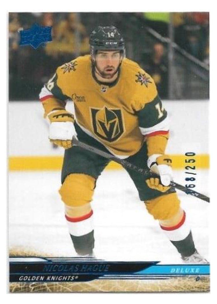 2024-25 Upper Deck Base Set Nicolas Hague Deluxe #432 card