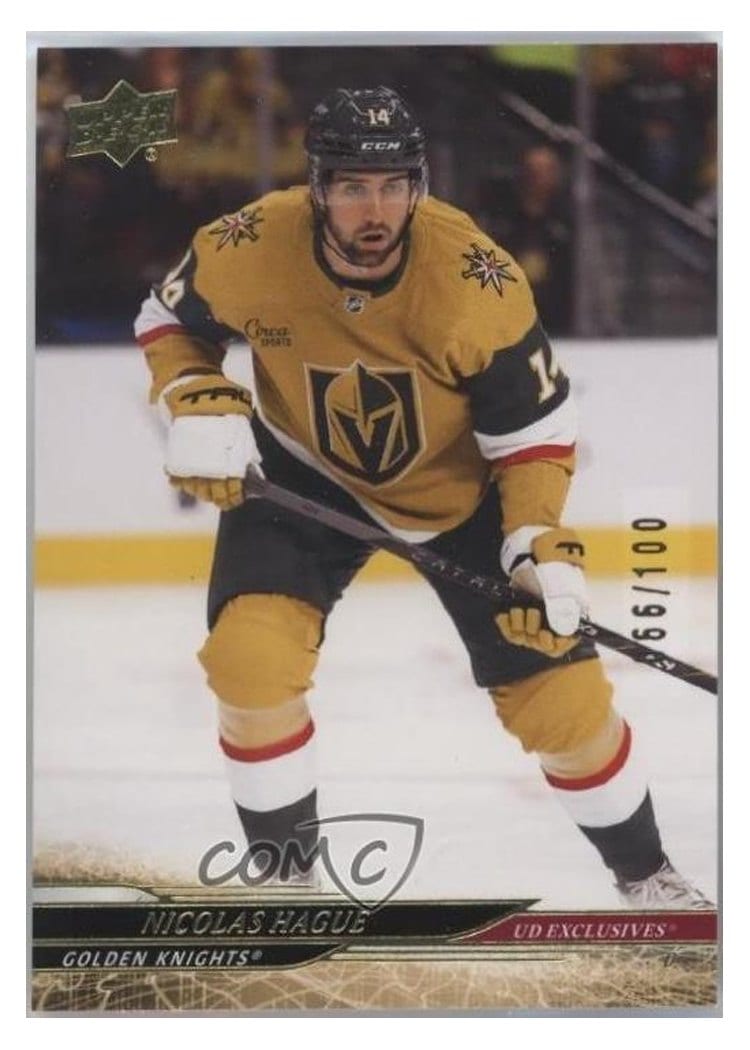 2024-25 Upper Deck Base Set Nicolas Hague #432 card